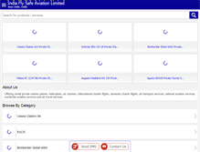 Tablet Screenshot of indiaflysafe.com